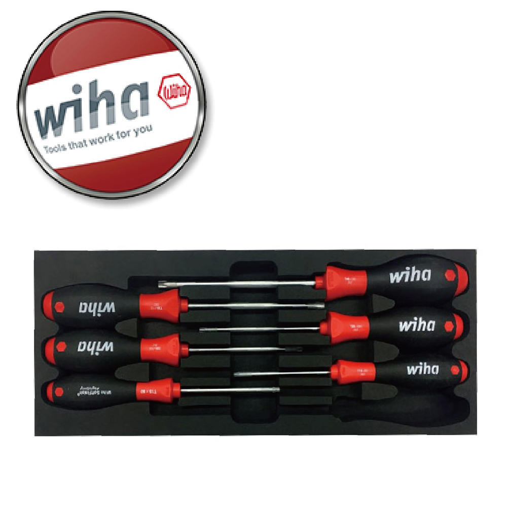 德國 Wiha 6支組通用型星型螺絲起子組 WH00008 362
