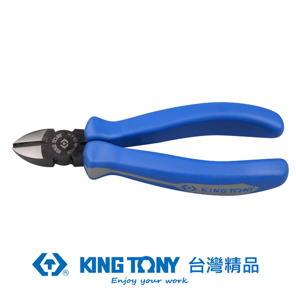KING TONY 專業級工具 歐式斜口鉗 6-1/2" KT6211-06