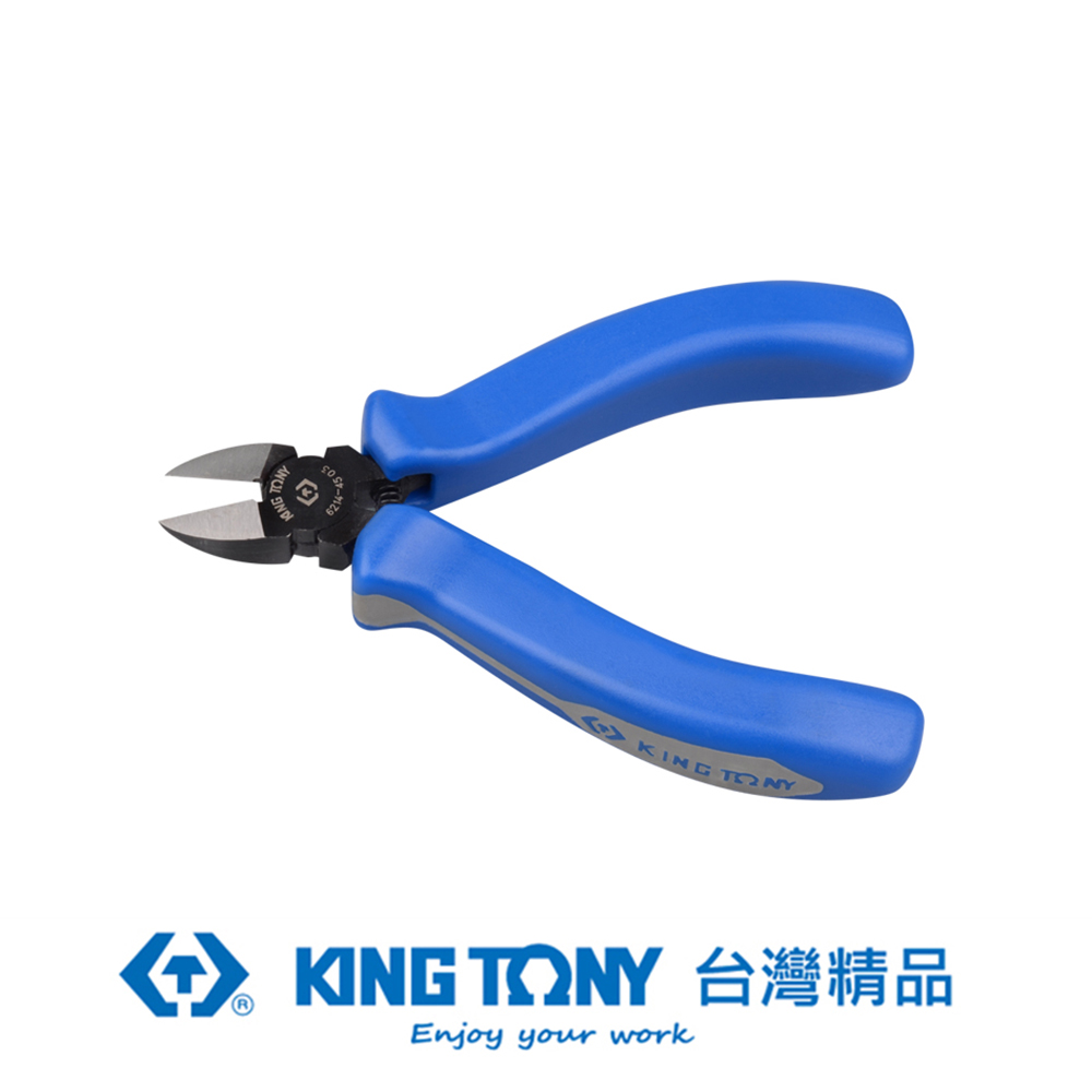 KING TONY 專業級工具 迷你型斜口鉗 4-1/2" KT6214-45