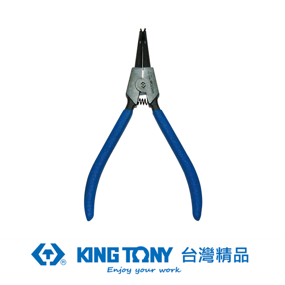 KING TONY 專業級工具 外90度C型扣環鉗 (歐式) 5" KT68SB-05