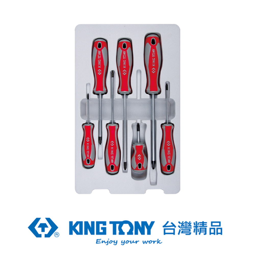KING TONY 專業級工具 7件式 起子組 KT31107MR