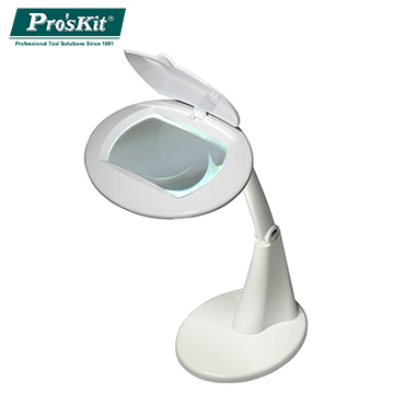 【ProsKit 寶工】桌上型3D放大鏡LED燈 MA-1004