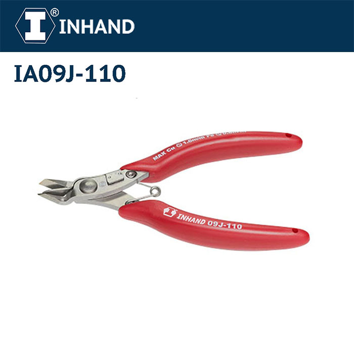 【硬漢】4"1/2防跳型不鏽鋼歐式電子斜口鉗 IA09J-110