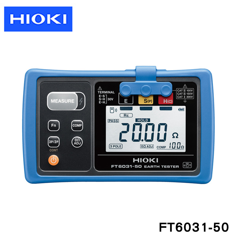 【HIOKI】防水型接地電阻計 FT6031-50