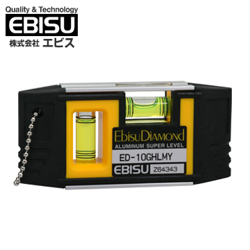 【日本EBISU】防震強磁水平尺 (附磁) ED-10GHLMY
