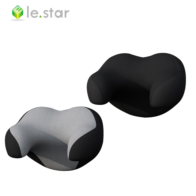 【lestar】德國BASF記憶棉-多功能護椎腰靠/護頸U型頭枕-頭枕