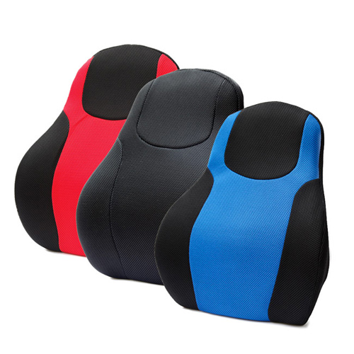 3D 賽車椅護腰墊 黑/藍/紅 (樂活系列)