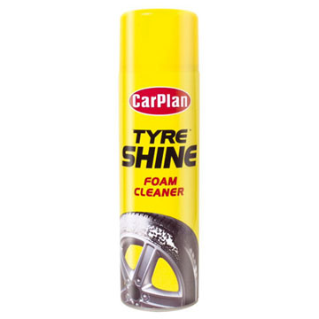 CarPlan卡派爾 Tyre Shine 免擦輪胎泡沫清潔劑