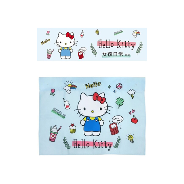 Hello Kitty KT女孩-遮陽布簾 遮陽簾