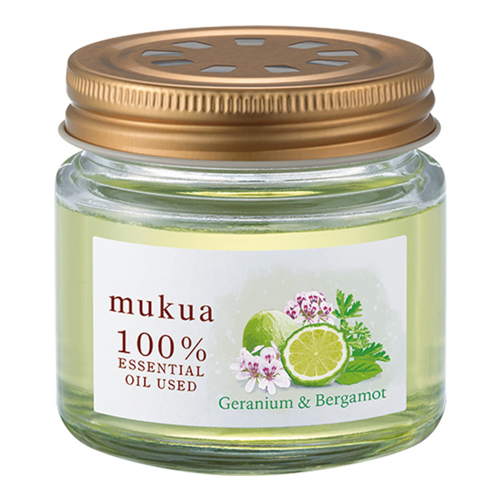 日本CARALL MUKUA 天然精油 果凍凝膠 芳香+消臭劑