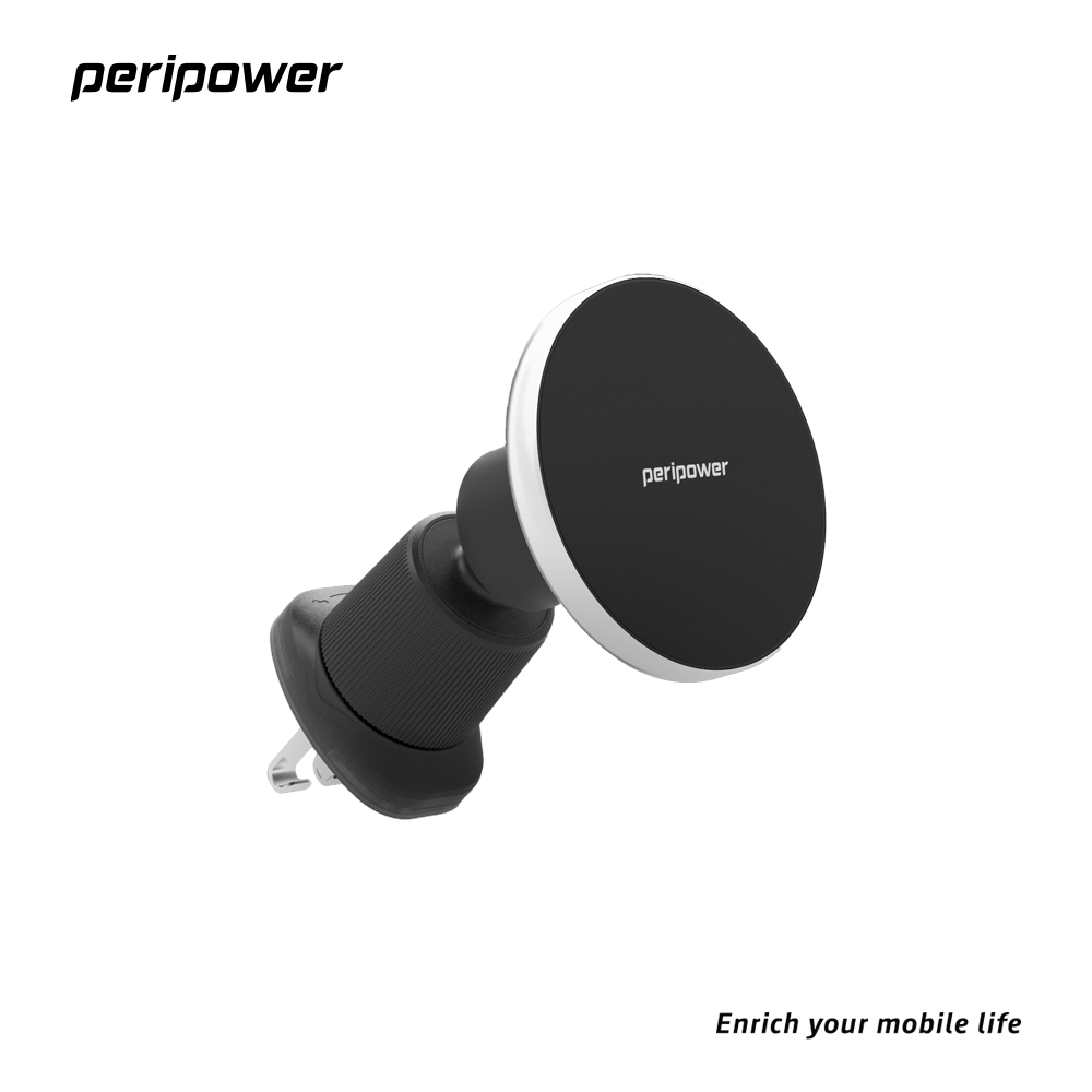 peripower MagSafe 磁吸車用無線充電手機架 (AM-01 + BH-02-ATC 1M)