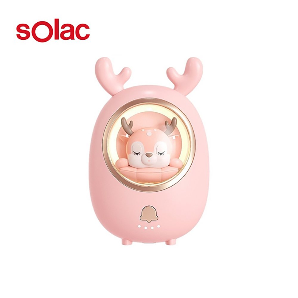 (粉紅鹿) sOlac 星寵充電式暖暖包- SWL-I03P