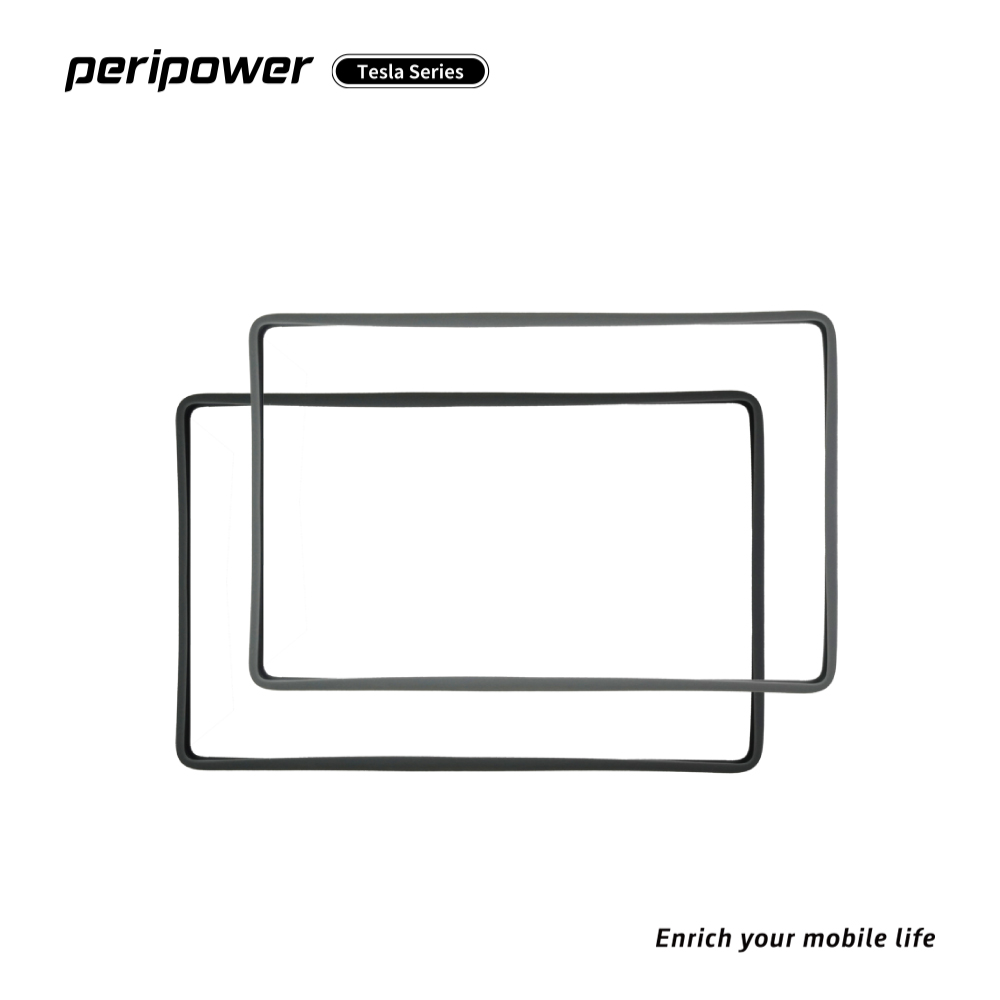 peripower PI-08 Tesla 系列-中控螢幕保護套 (黑色/灰色)