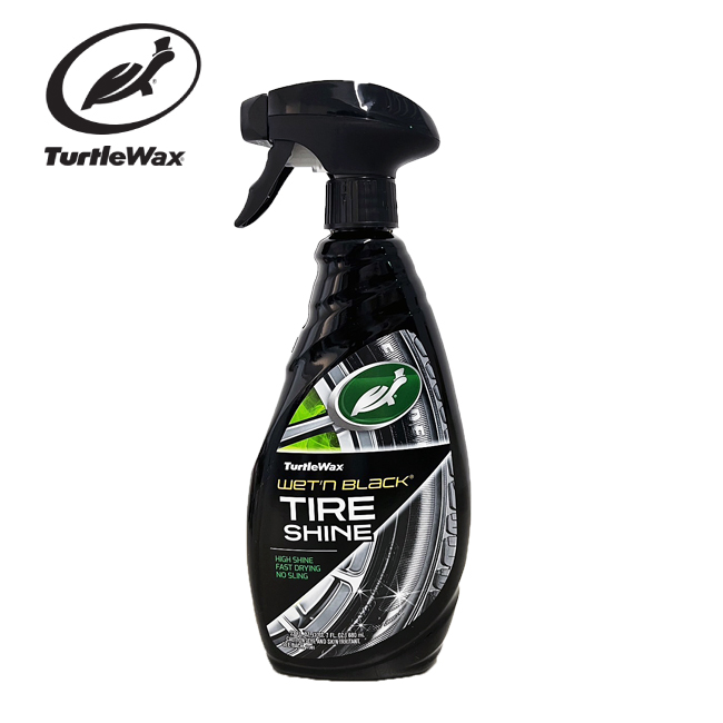 《Turtle Wax》美國龜牌黑亮輪胎 塑件光澤劑 T219