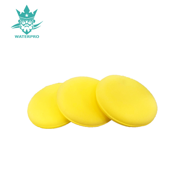 WaterPro 汽車打蠟圓形海綿 8入