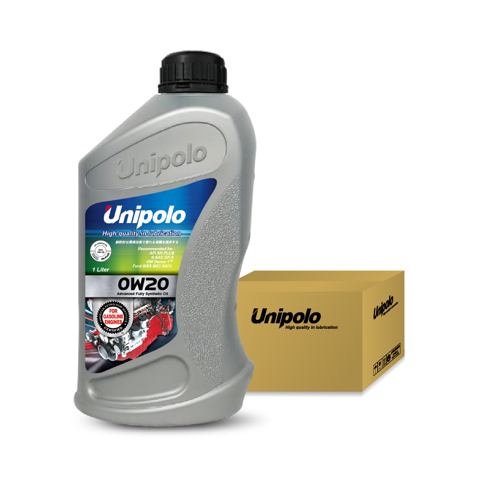 UNIPOLO 0w-20 全合成機油 1L【整箱12入】