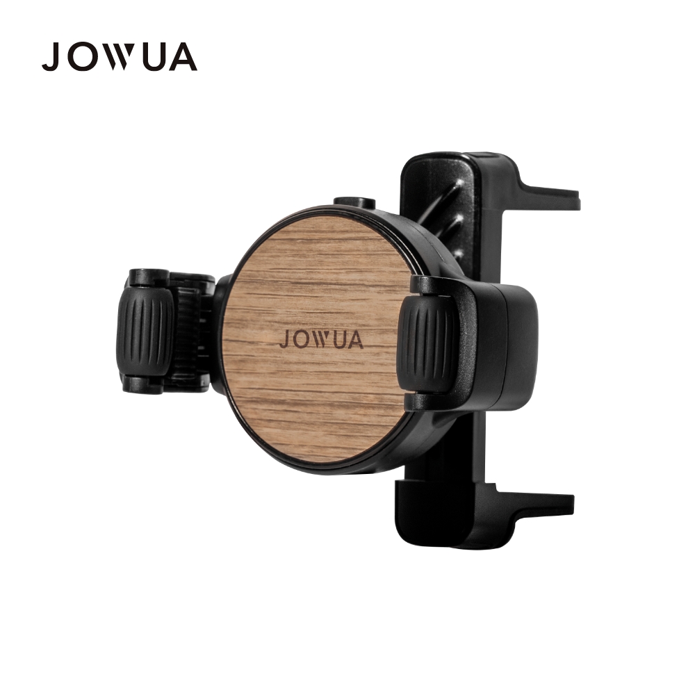 JOWUA 萬用夾式出風口車架 iPhone Android 滾輪夾式 手機架 圓型出風口 葉片出風口