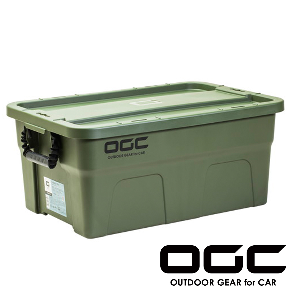 日本OGC 置物收納/大型整理箱 46公升/露營用品