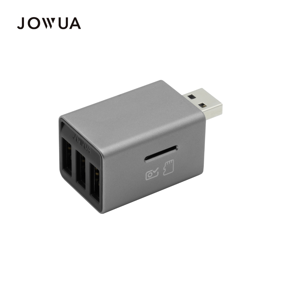 JOWUA TESLA Model S 3 X Y 手套箱專用3 Port集線器 + Micro SD讀卡器 行車紀錄器