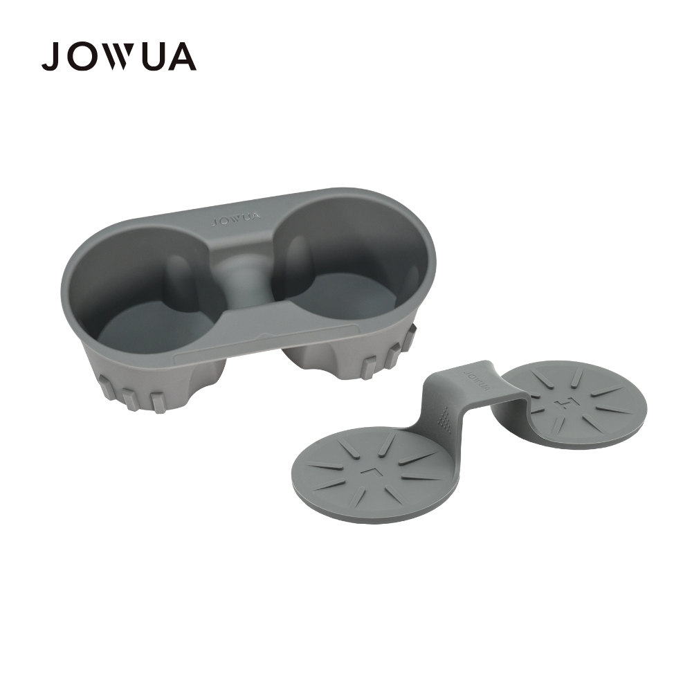 JOWUA 特斯拉 TESLA Model 3/Y 全車型 2017 - 2023 中控杯架/套組 矽膠杯架 可水洗