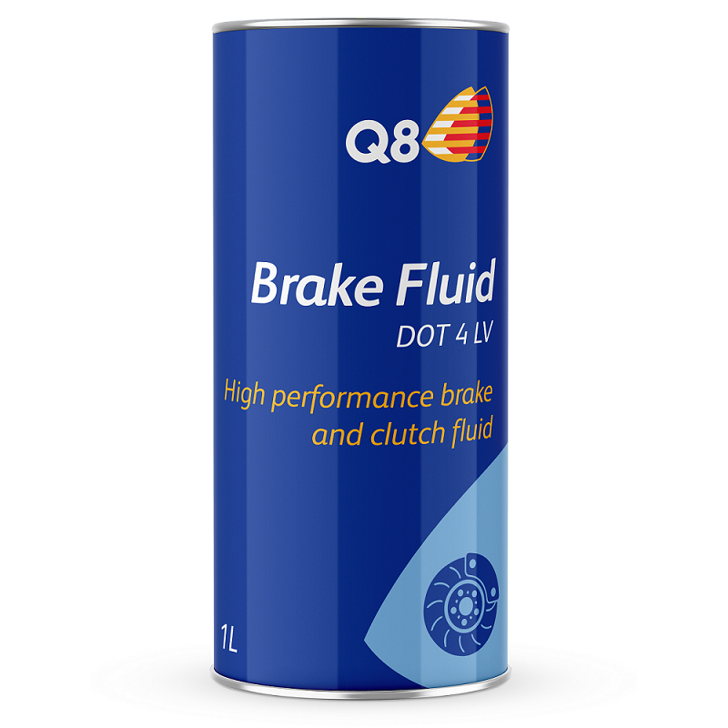 Q8 Brake Fluid DOT 4 LV 液壓制動系統和離合器系統的頂級煞車油