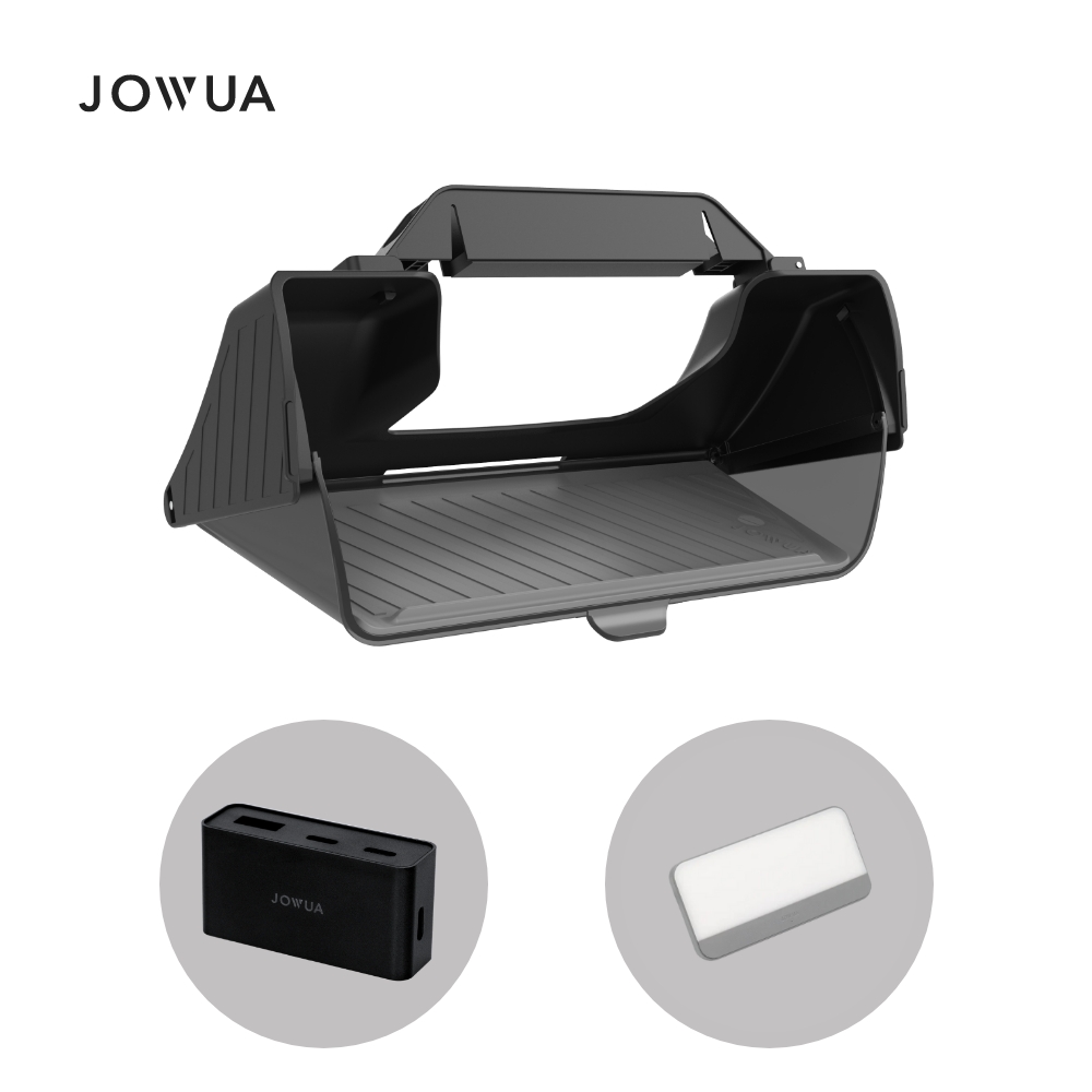 【JOWUA】特斯拉Model 3(煥新版) & 3/Y(2018-2024)隱藏式螢幕收納基座組合 收納更輕鬆簡單