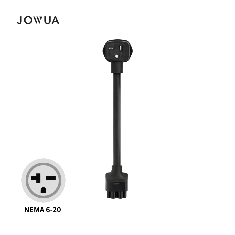 【JOWUA】TESLA NEMA 6-20 轉接器 相容特斯拉2代旅充(特斯拉旅充)