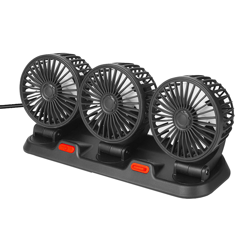 延伸款 三頭車用風扇 USB/12V/24V