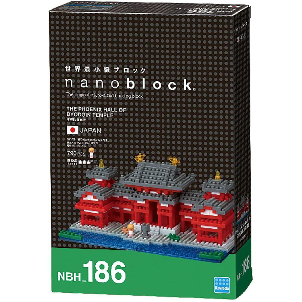 《 Nano Block 迷你積木 》NBH_186 平等院鳳凰堂