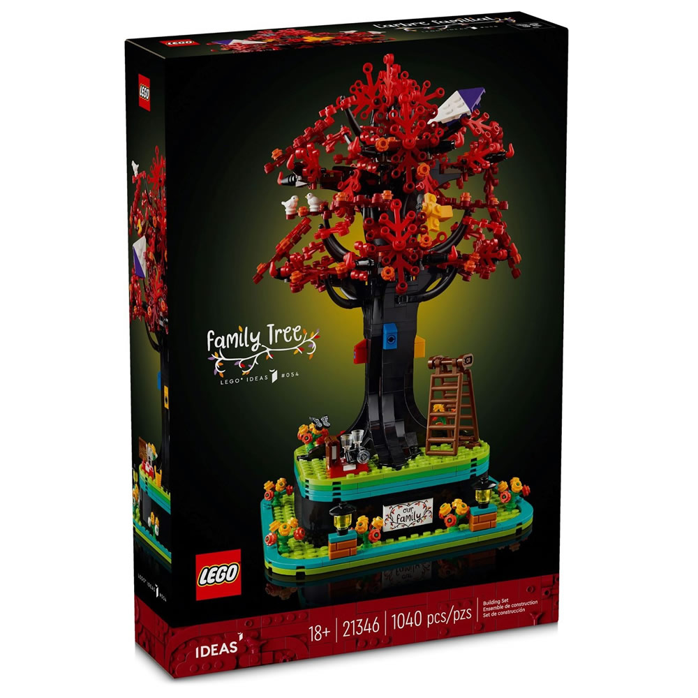 樂高積木LEGO《LT 21346》202402 IDEA系列-家族樹