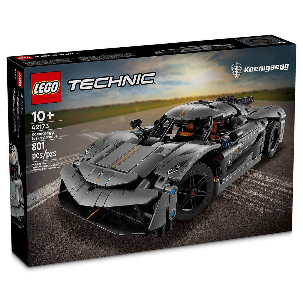 樂高積木LEGO《LT 42173》202408 科技系列 - Koenigsegg Jesko Absolut Grey Hypercar