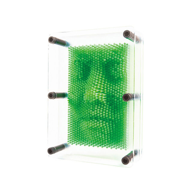 賽先生科學工廠｜Pin Art 透明大搞創意複製針-綠色