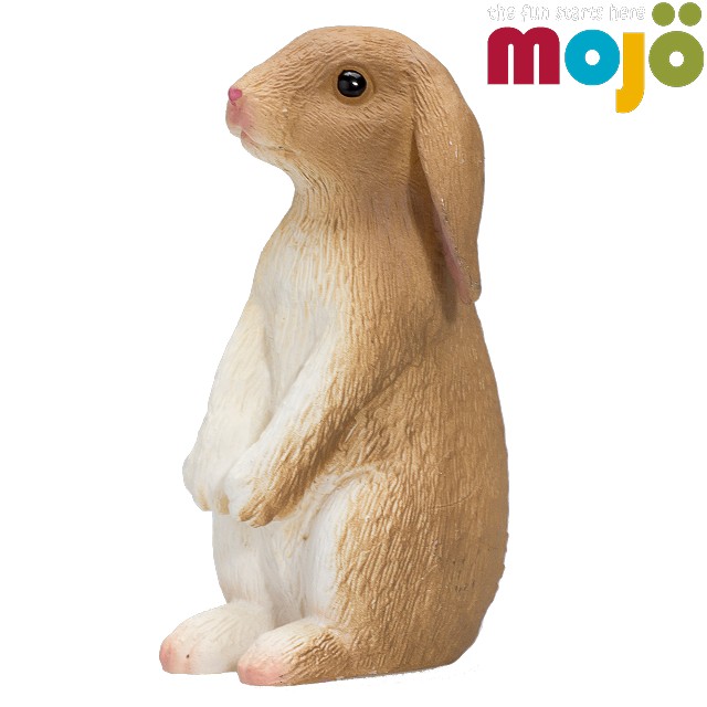 Mojo fun動物模型-小兔子(坐姿)