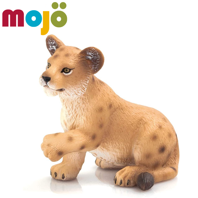 Mojo Fun動物模型-小獅子(玩耍)
