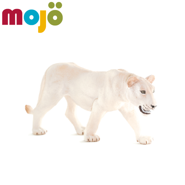 Mojo Fun動物模型-白母獅