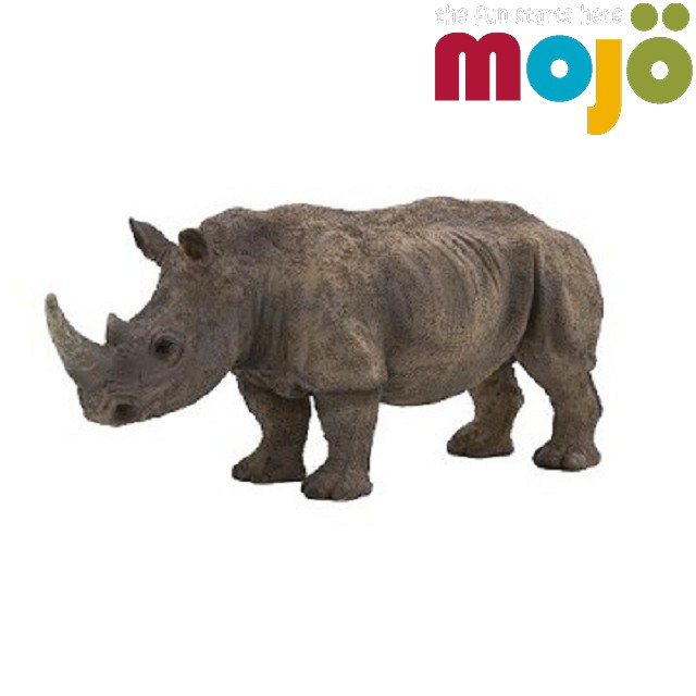 Mojo Fun動物模型-白犀牛
