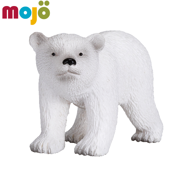 Mojo Fun動物模型-小北極熊(行走)