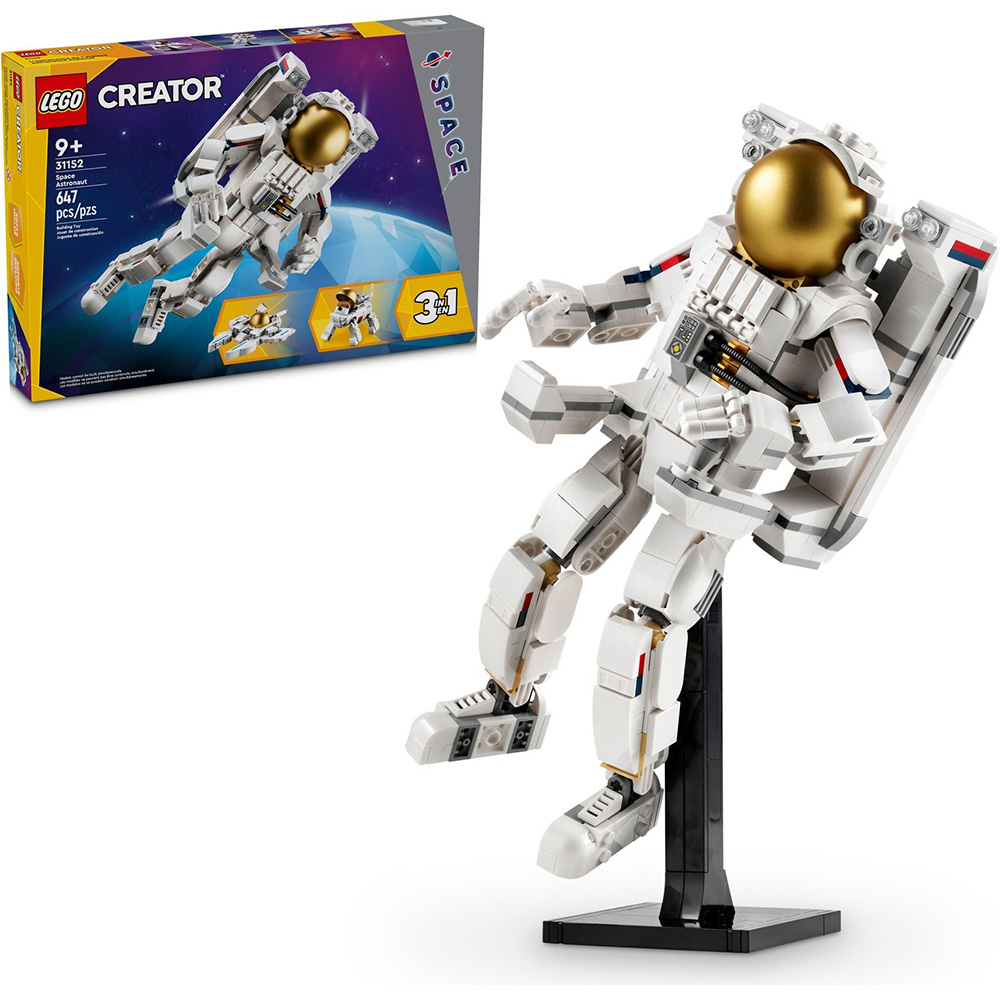 樂高積木LEGO《LT 31152》202401 創意大師三合一系列-太空人