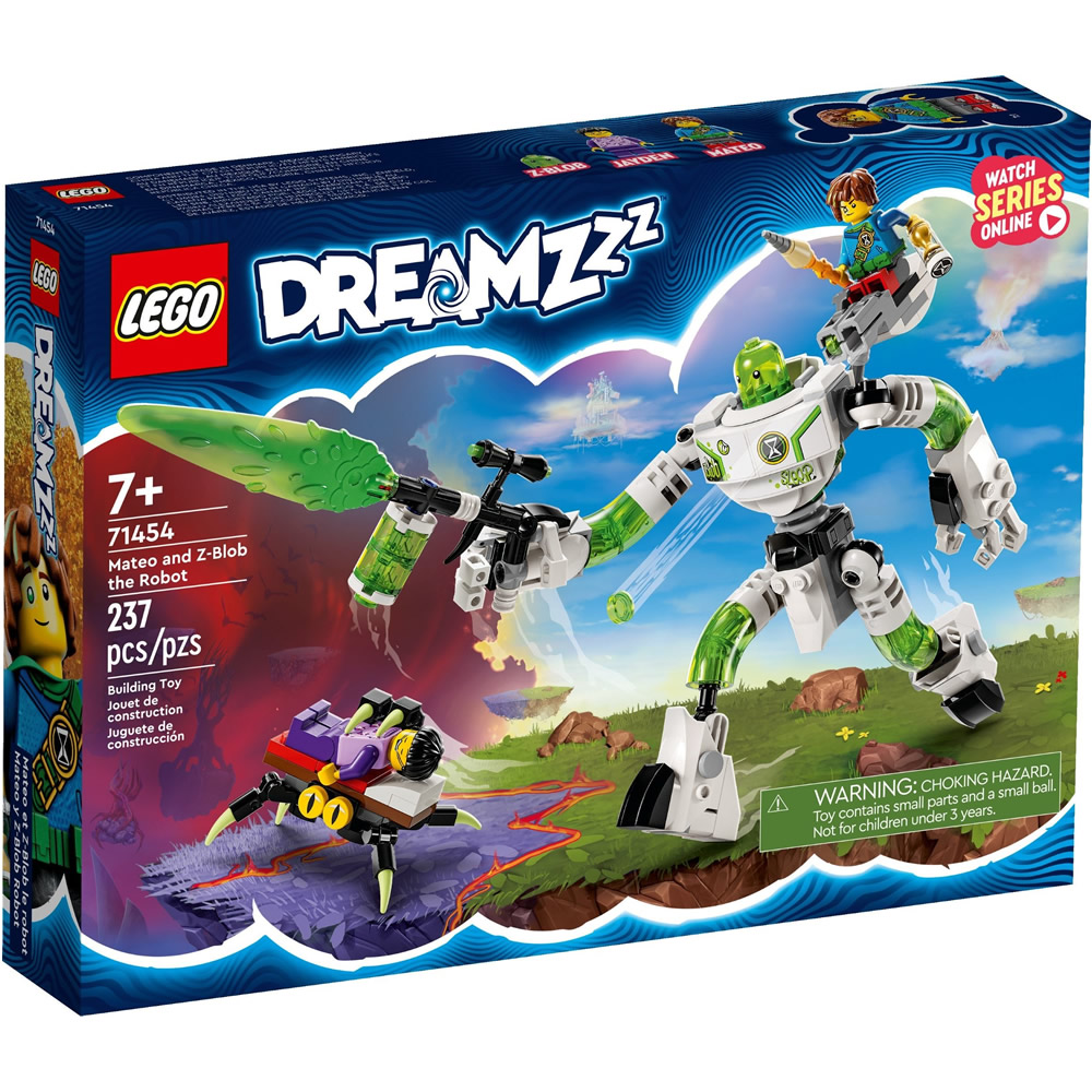 樂高積木 LEGO《 LT71454 》202308 DREAMZzz系列-馬特歐和機器人綠魔球