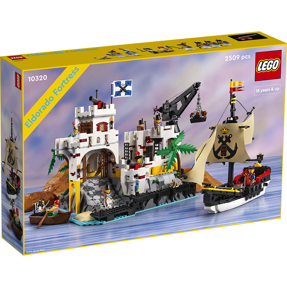 樂高積木LEGO《LT 10320》202401 ICON系列-黃金國堡壘
