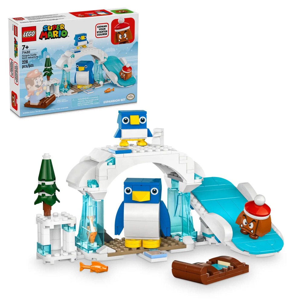 LEGO 71430 企鵝家族的雪地探險 Penguin Family Snow Adventure Expansion Set