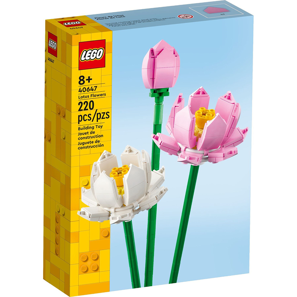 樂高積木LEGO《LT 40647》202401 LEL Flowers系列-蓮花Lotus Flowers
