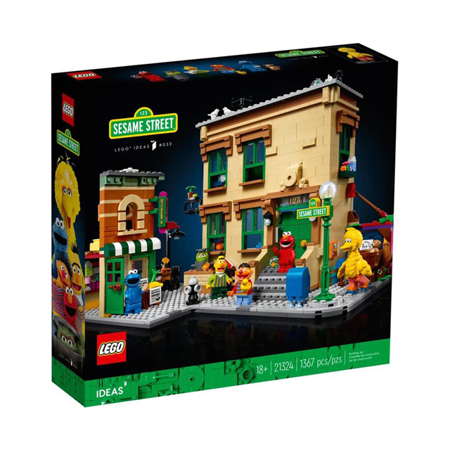 樂高 LEGO 積木 IDEAS系列 123芝麻街 123 Sesame Street 21324 代理公司貨