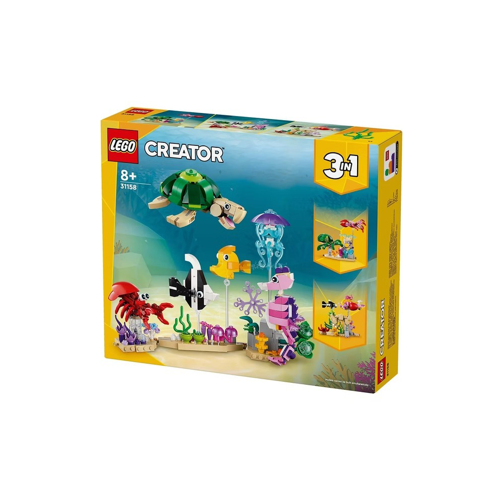 樂高 LEGO 積木 創意百變系列3合1 海中動物31158
