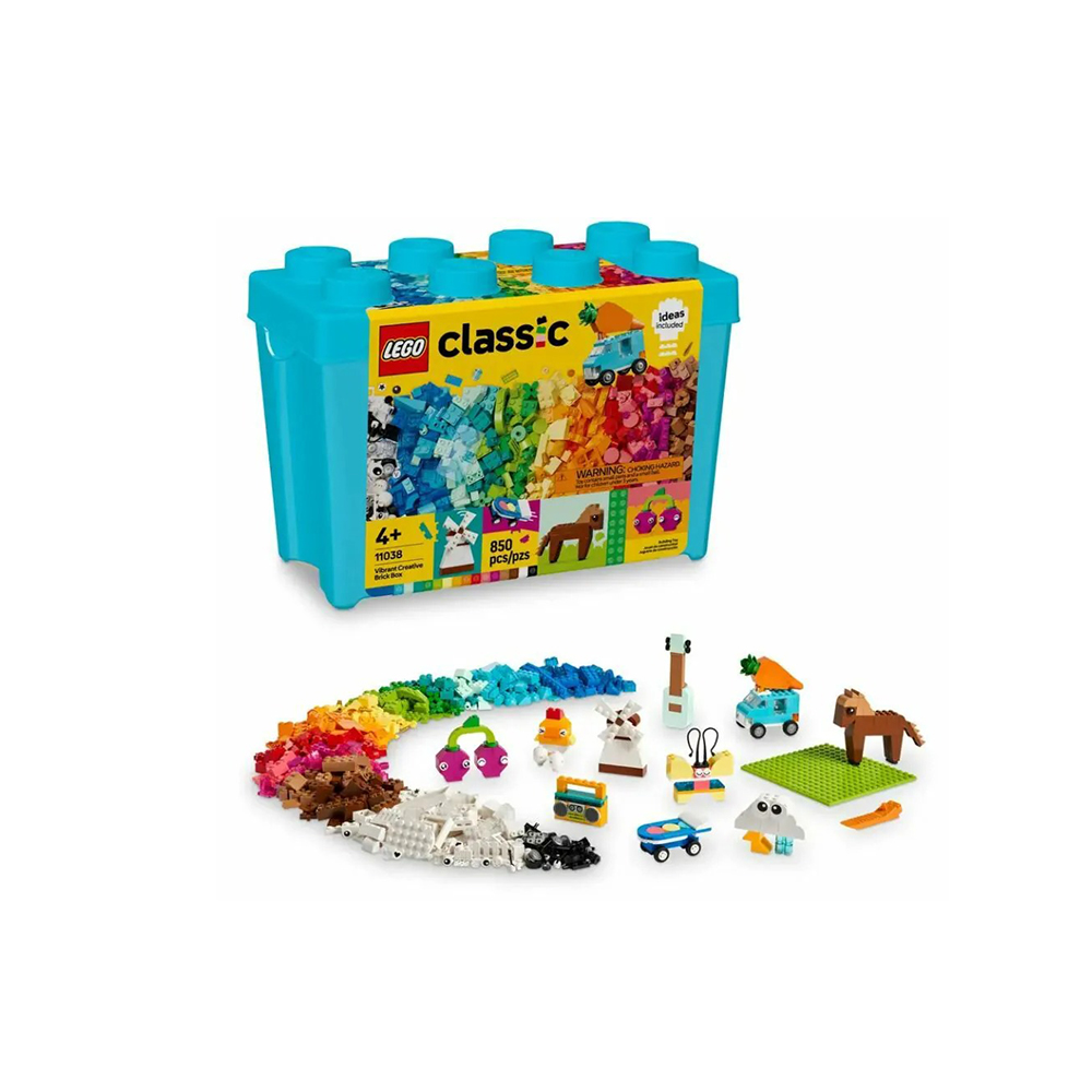 樂高 LEGO 積木 鮮豔創意積木盒11038