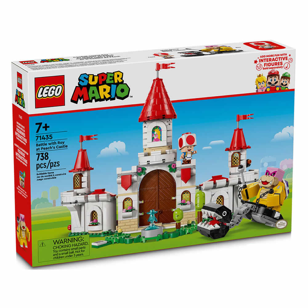 樂高積木LEGO《LT 71435》202408 超級瑪利歐系列 - 與洛伊對決！碧姬城堡