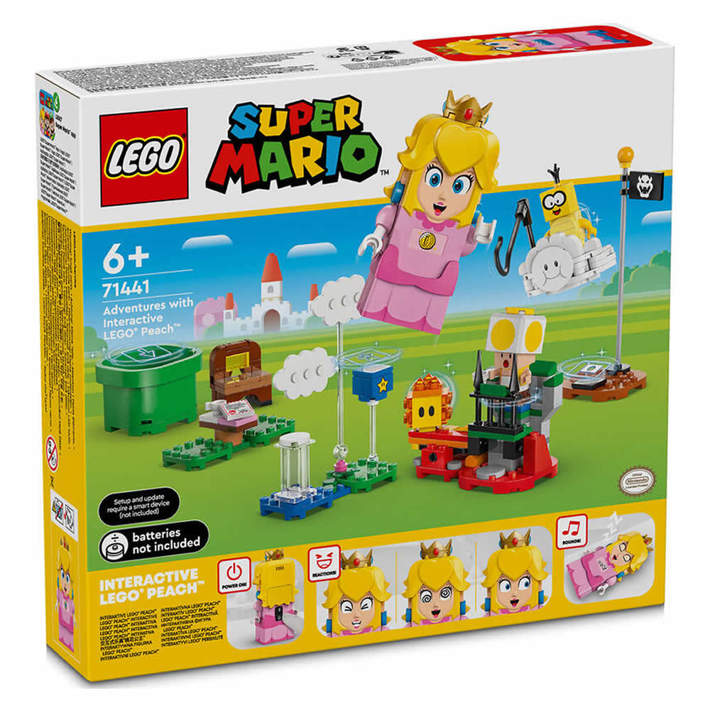 樂高積木LEGO《LT 71441》202408 超級瑪利歐系列 - 與樂高® 碧姬™ 一起冒險!
