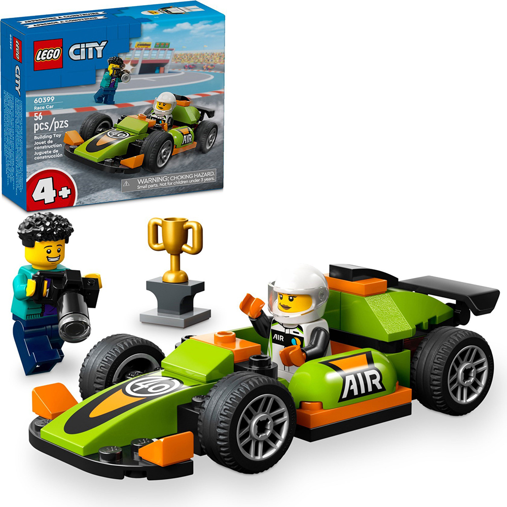 樂高積木LEGO《LT 60399》202401 城市系列-綠色賽車