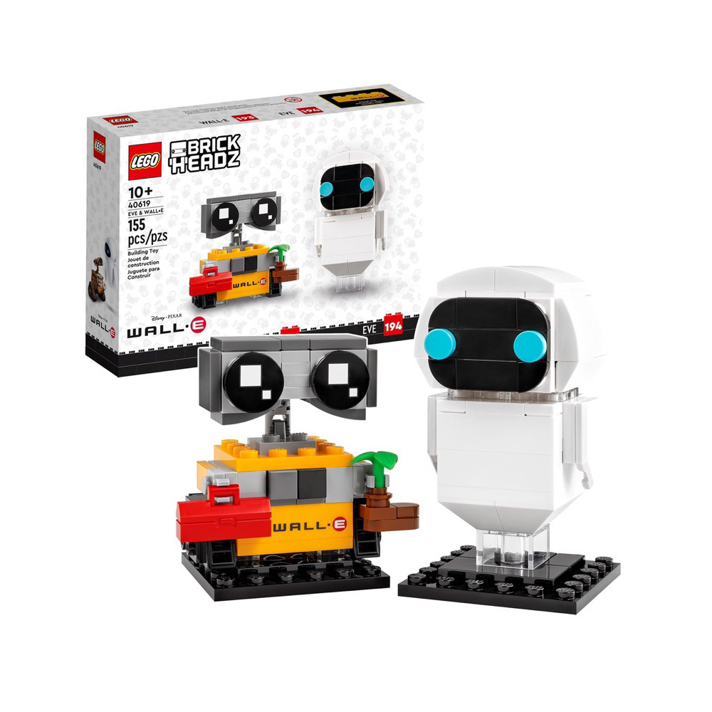 樂高 LEGO 積木 大頭系列 迪士尼 伊芙與瓦力 EVE&WALL•E 40619W