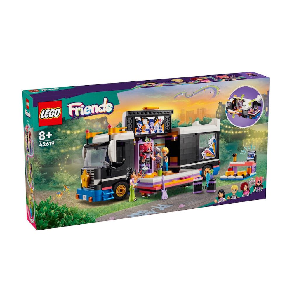 LEGO 42619 流行巨星音樂巡演巴士 Pop Star Music Tour Bus